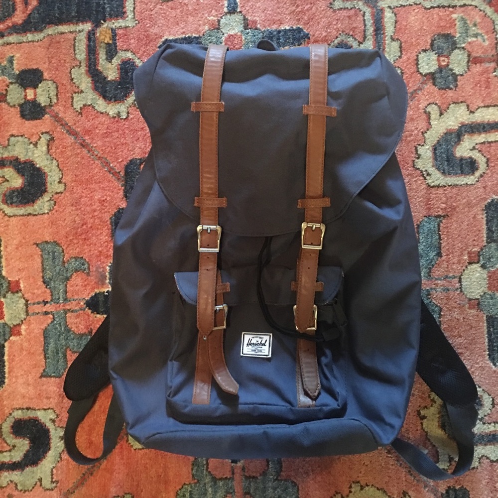Navy Herschel Supply Co Backpack